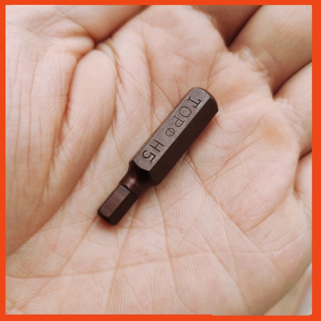 Combo 4 Mũi đóng lục giác Top, size 4-5-6-8mm, lắp vào bộ tô vít đóng.