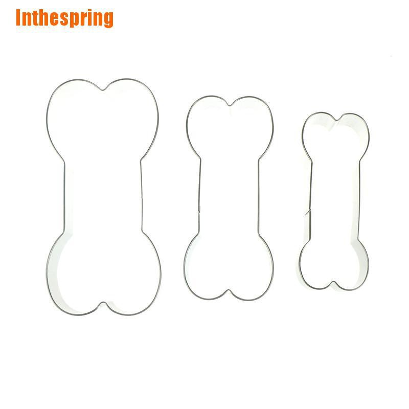 Set 3 Khuôn Cắt Bánh Quy Hình Khúc Xương