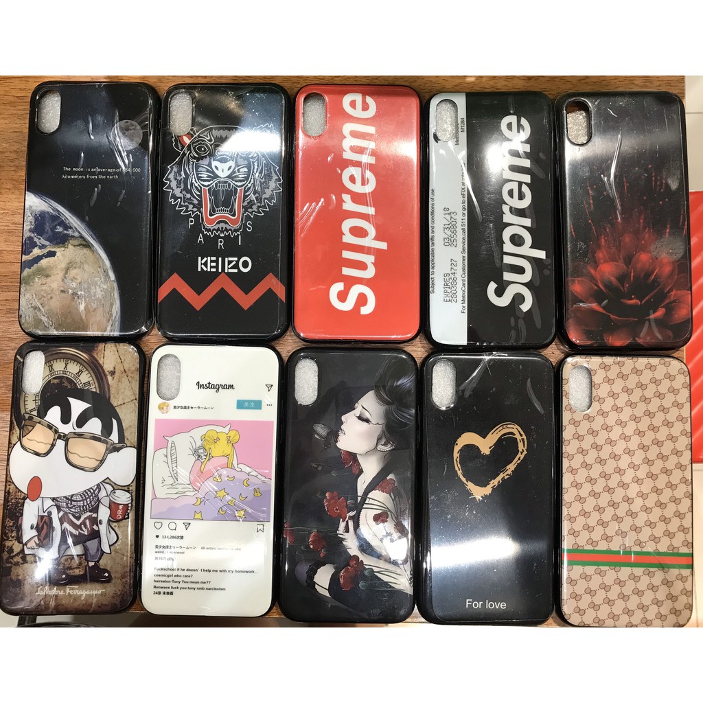 Ốp silicon in hình Iphone X