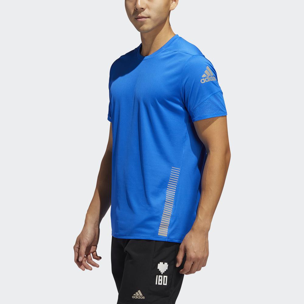 Áo phông adidas RUNNING 25/7 Rise Up N Run Parley Nam xanh dương FL6814