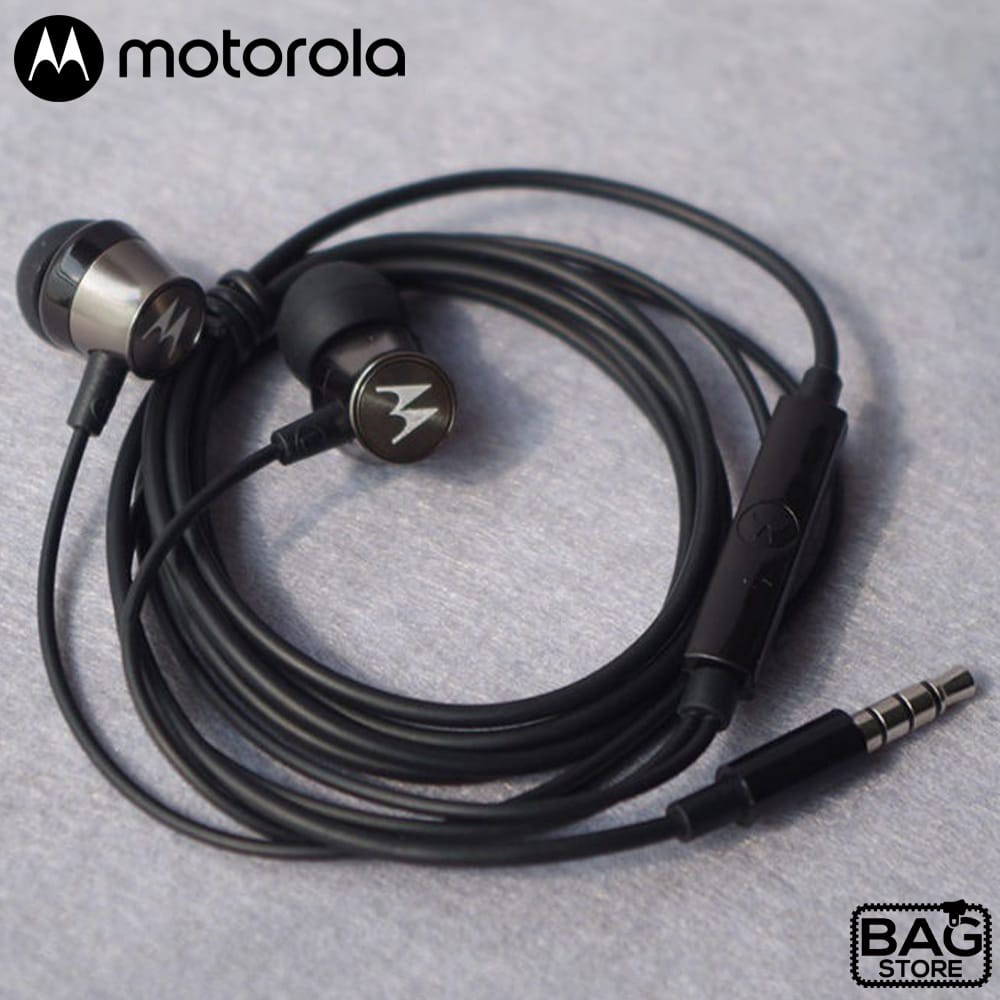 Tai nghe nhét tai giá rẻ nhỏ gọn motorola nghiên bass có micro