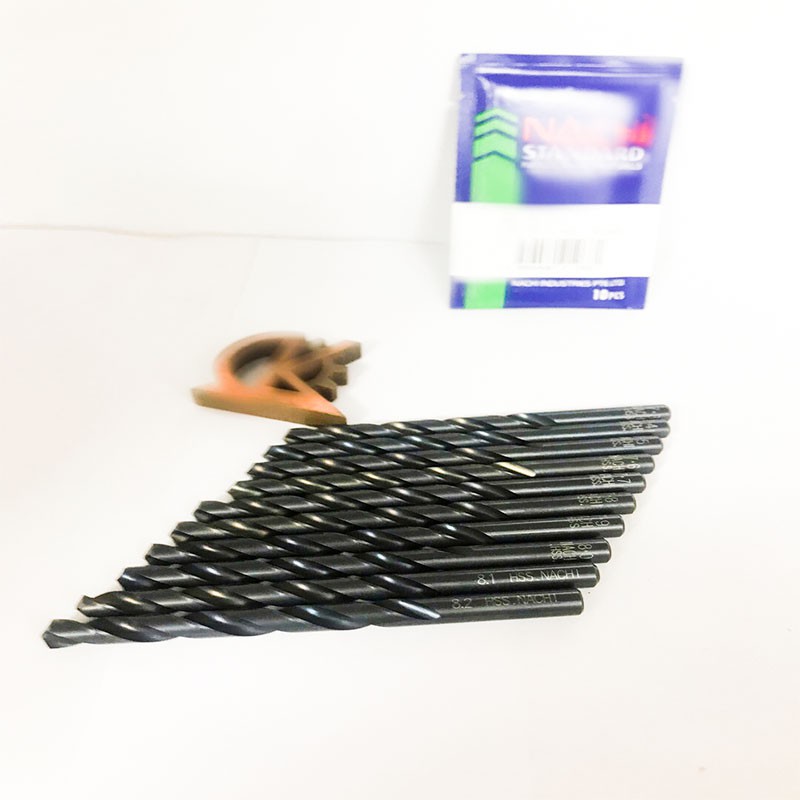 Mũi khoan thép gió Nachi L500 7.3-7.4-7.5-7.6-7.7-7.8-7.9-8.0-8.1-8.2