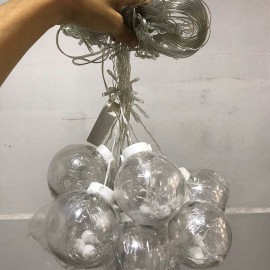 ĐÈN CHỚP NHÁY TRANG TRÍ MÀNH CẦU 12 BÓNG LỚN 8 KIỂU NHÁY TÙY CHỈNH