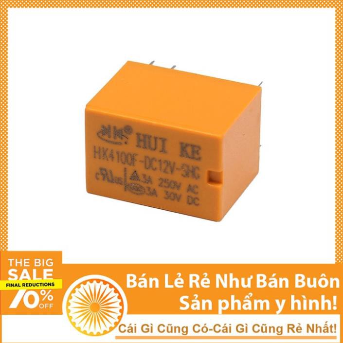 Công Tắc Điện Tử Relay 12V 3A 6 Chân HK4100F-DC12V-SHG