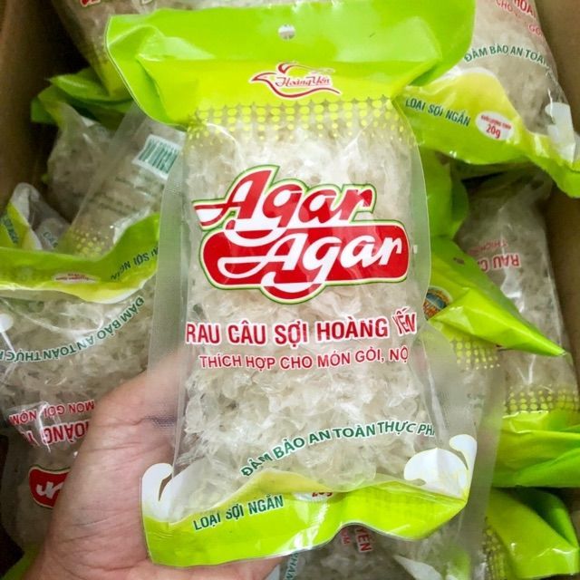 Rau Câu Sợi Agar Hoàng Yến 20g KETO/ DAS | BigBuy360 - bigbuy360.vn