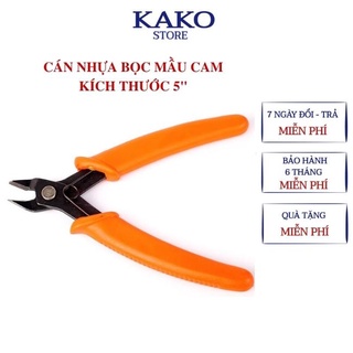 Kìm cắt chân mạch điện tử 5 inch asaki AK-8156, kềm bấp linh kiện, Kako