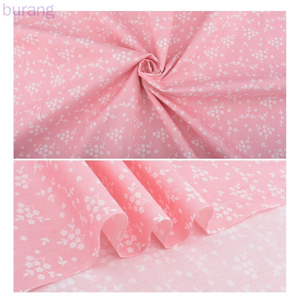 Vải Cotton In Hoa Kích Thước 50x40cm Dùng May Vá