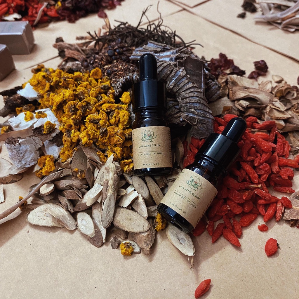 Serum giảm mụn mờ thâm Lina - Công dụng 3 trong 1 hiệu quả