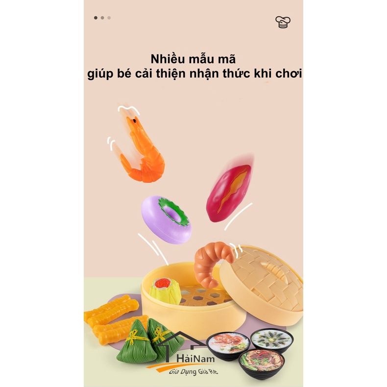 Bộ Đồ Chơi Nấu Ăn Nhà Bếp 88 Chi Tiết Cho Bé ( Có hộp )