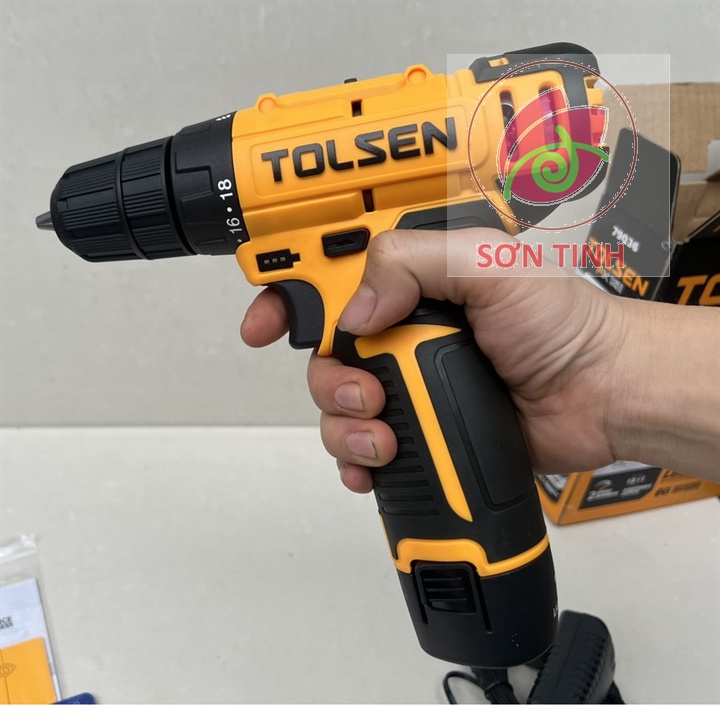 Máy khoan pin 12V Tolsen 79036