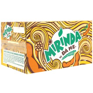 DATE 07.2021_Thùng 24 chai nước ngọt Mirinda đá me 390ml