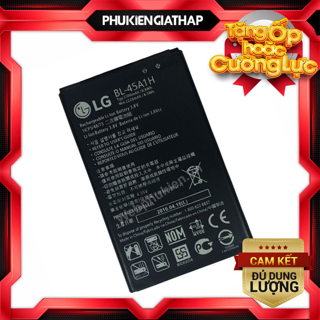 Pin zin cho LG K10 K410A (BL-45A1H) - 2300mAh