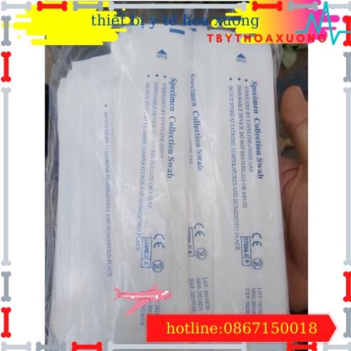 500 que - Tăm bông lấy dịch tỵ hầu - que lấy dịch tỵ hầu - que lấy mẫu bệnh phẩm