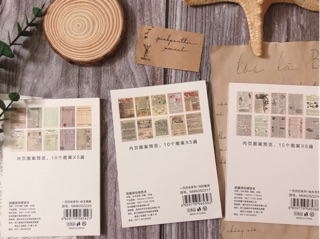 Set 50 tấm BGR vintage BGR06YM
