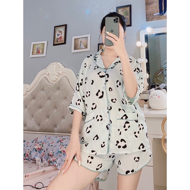 Bộ Cánh Dơi Pizama Vải Cao Cấp Hoạ Tiết Mới
