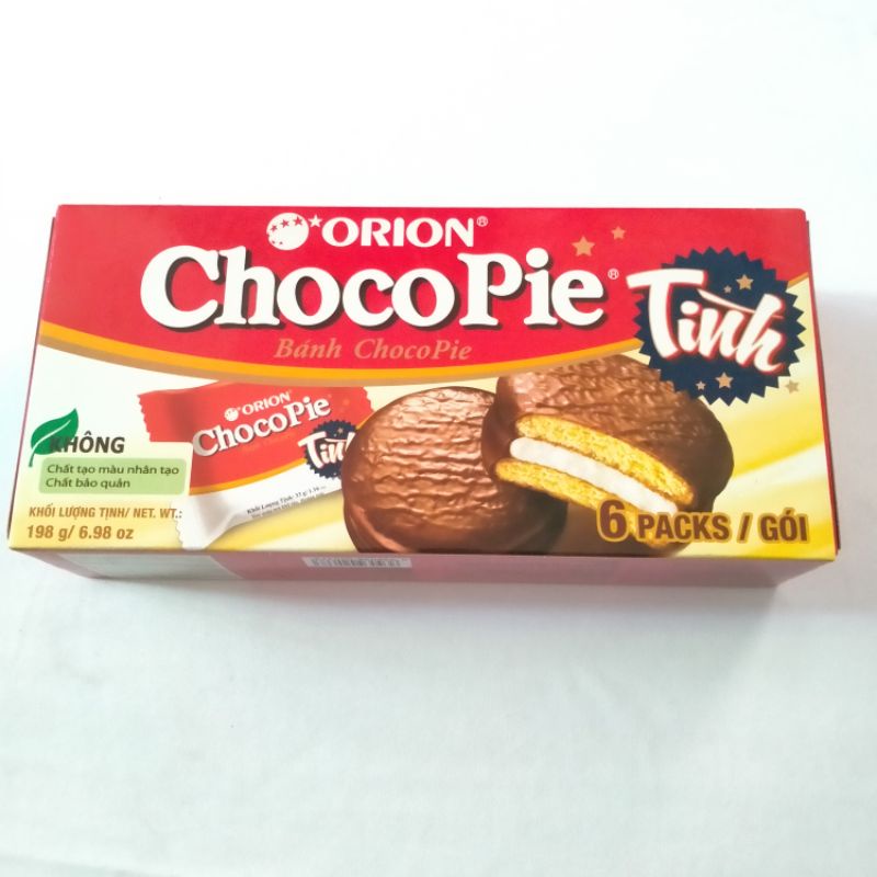 Bánh Chocopie hộp 198 g vị truyền thống
