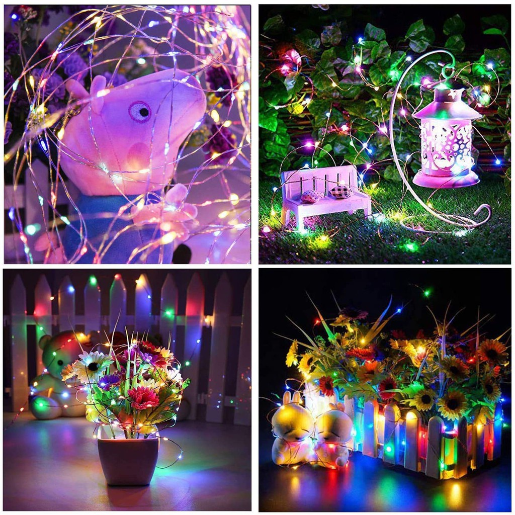 5/10/20/30M Dây đèn Led Trang Trí Fairylight đèn Dây Năng Lượng Mặt Trời Ánh Sáng Mặt Trời Giáng Sinh Ngoài Trời Đêm Không Thấm Nước Dây đèn Đèn LED Cho Tiệc Cưới Trong Vườn Trang Trí Nội Thất Trang Trí Nội Thất Chúc Mừng Năm Mới 2022