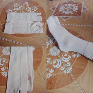 Vớ da vải dày ngắn