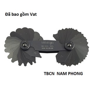 Bộ dưỡng đo bán kính 1-7mm x 34 lá mitutoyo 186-105