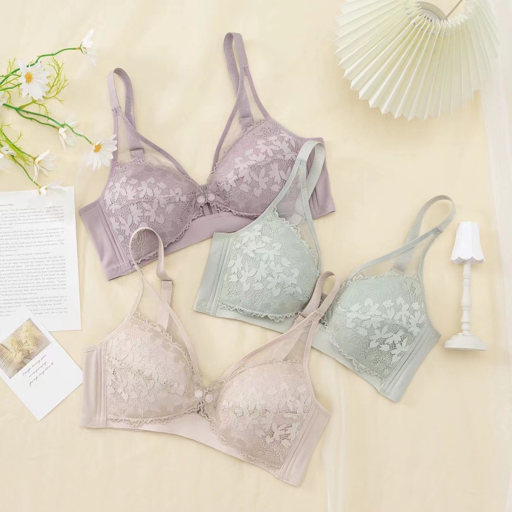 Áo lót Không Gọng Nút Cài Trước Gợi Cảm Cho Nữ