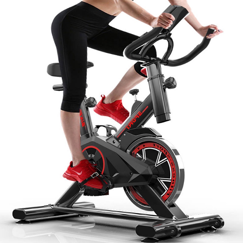 máy đạp xe tập thể dục GYM BIKE xe đạp tập thể dục tại nhà bảng đồng hồ điện tử thể hiện đầy đủ thông số hàng chính hãng