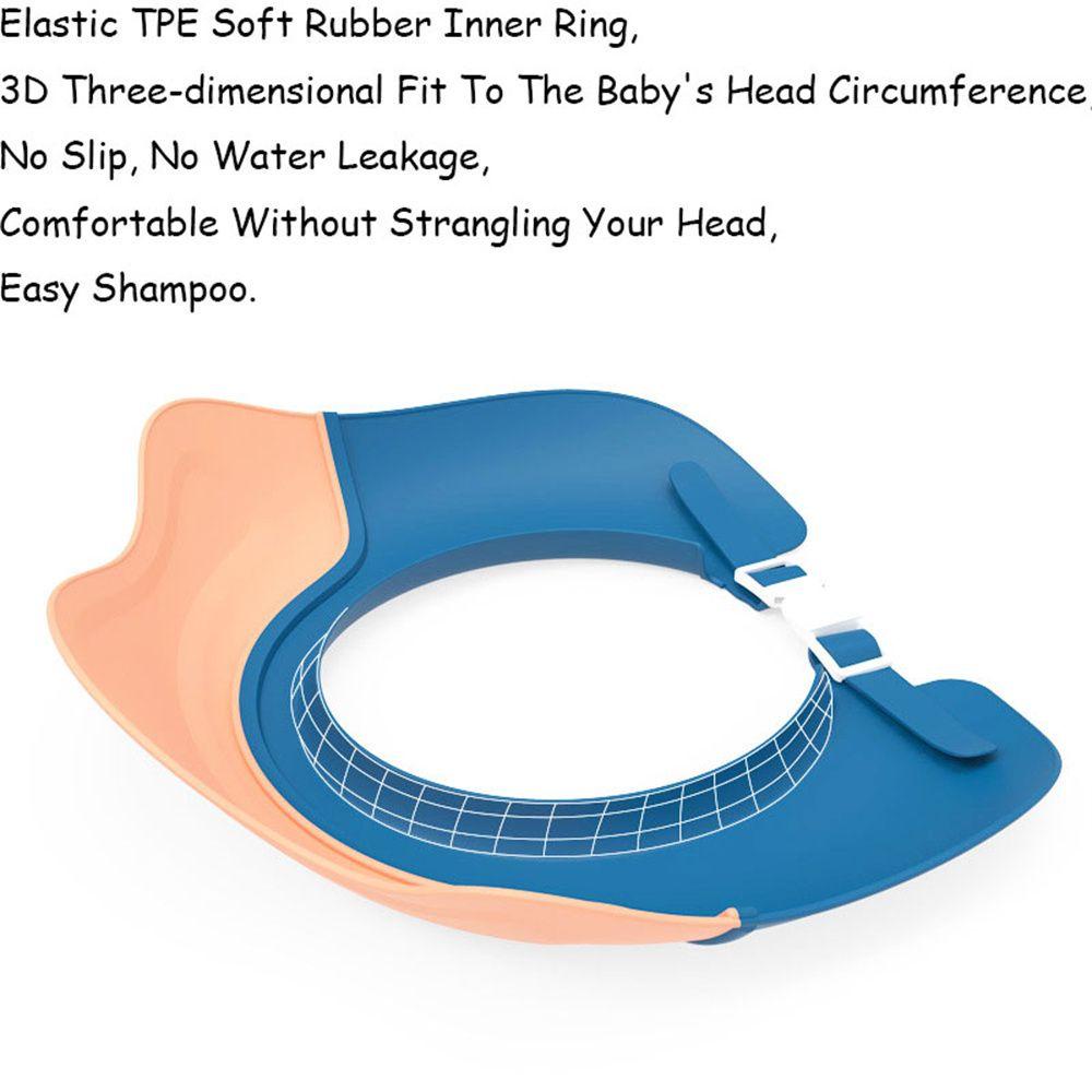 NIUYOU Mũ Chắn Nước Gội Đầu Có Thể Điều Chỉnh Kích Cỡ Dành Cho Trẻ Em