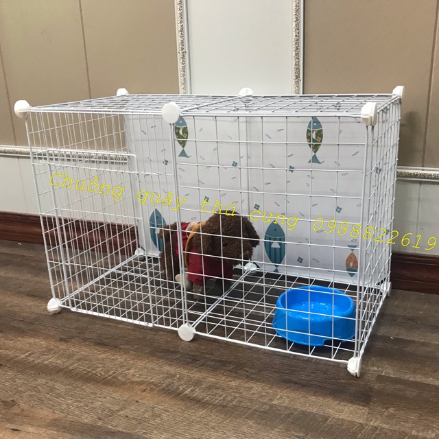 FREESHIP 99K TOÀN QUỐC_XẢ KHO CHUỒNG QUÂY CHÓ MÈO SIÊU TIỆN ÍCH Size 37.47cm.