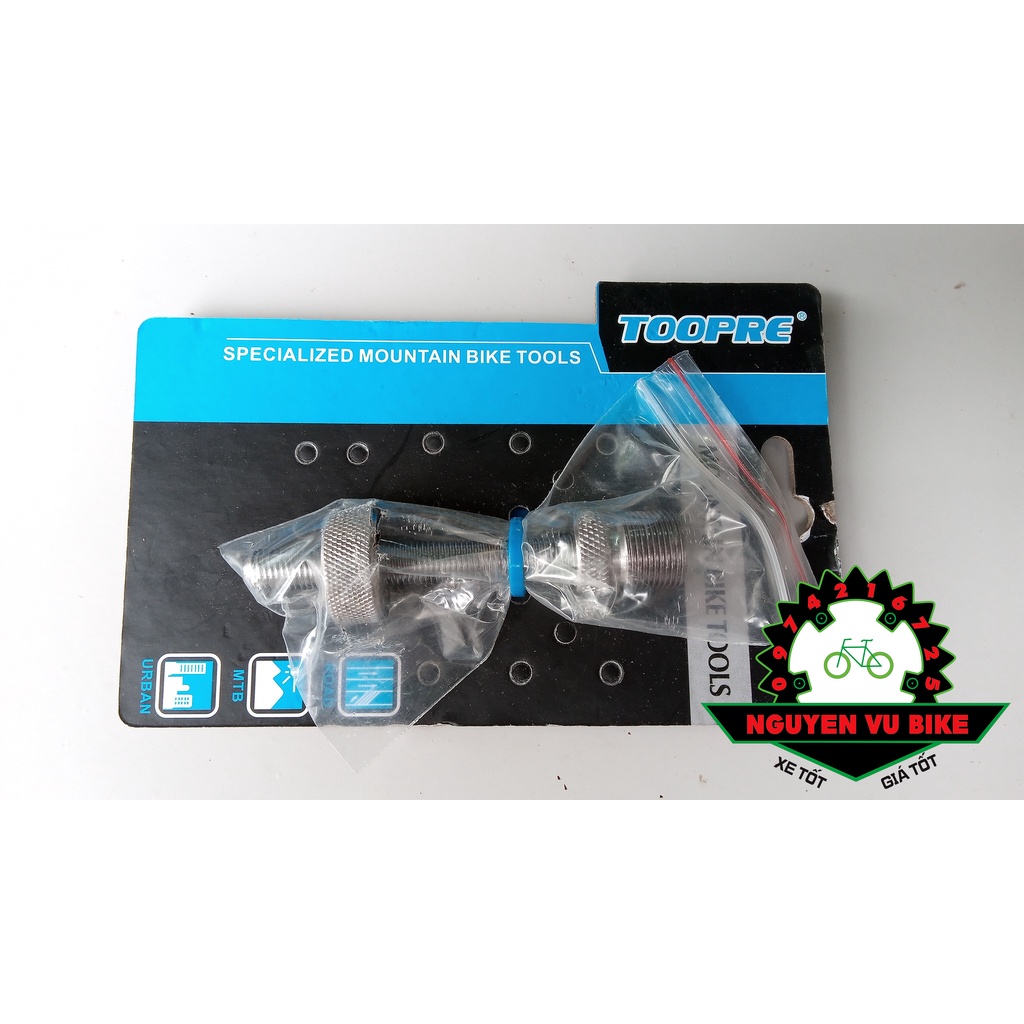 Cảo trụ giữa xe đạp cốt vuông cao cấp Toopre