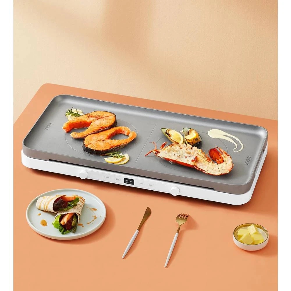 Bếp Từ Đôi Xiaomi Mijia MDCLD01ACm - Công Suất 2200w - Tiện Lợi - Hiện Đại - Thông Minh - Hàng Chính Hãng