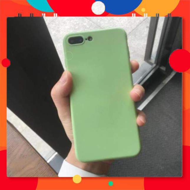 Ốp lưng iphone Trơn dẻo Xanh Matcha TPHCM