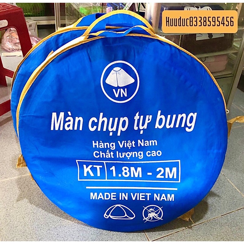 Mùng Chụp Tự Bung Siêu To Loại Dầy 1m8x2m