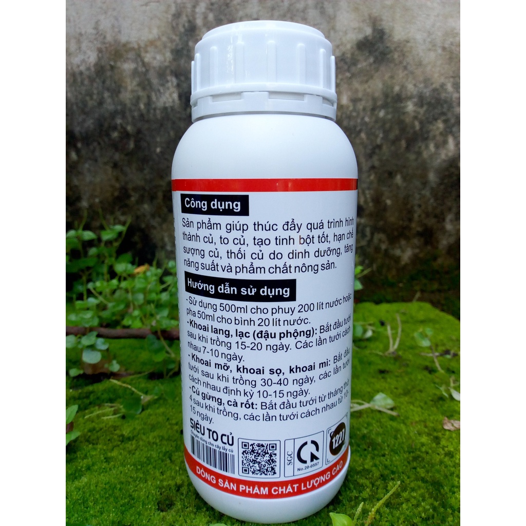 PHÂN BÓN VI LƯỢNG DƯỠNG CỦ - 500ML