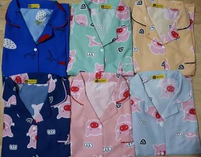 CHUYÊN SỈ ÔM LÔ ĐỒ BỘ ĐÙI PIJAMA KATE THÁI LOẠI 1