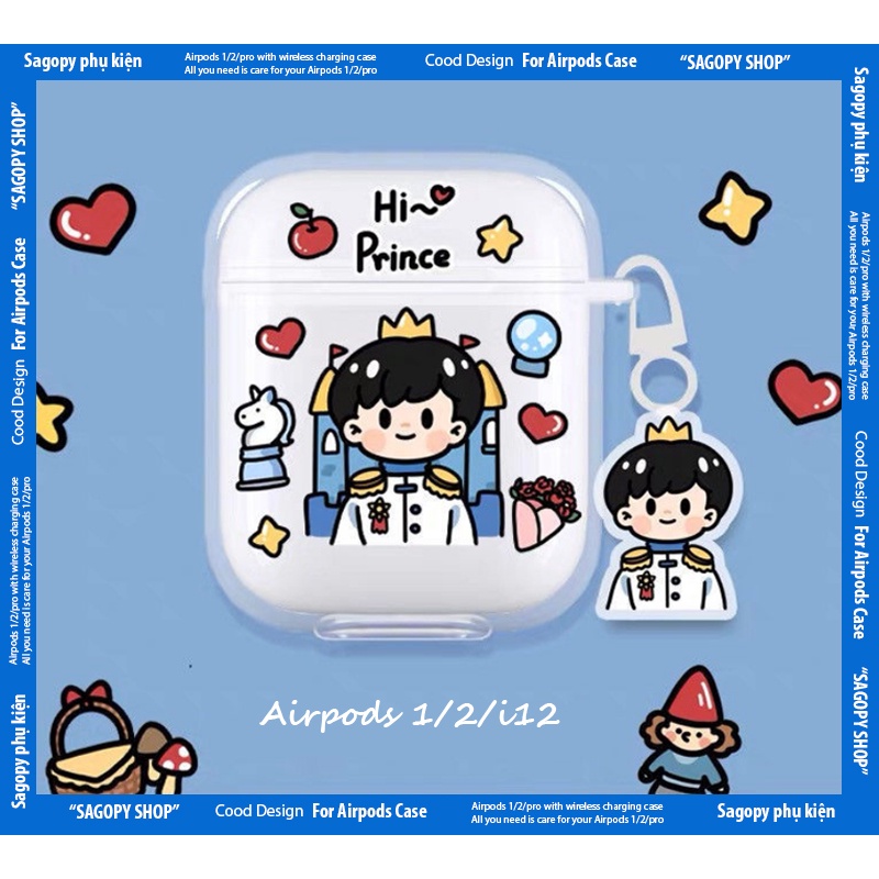 Case airpods i12/i11/i9 tws S P chất liệu Silicon cho tai nghe bluetooth