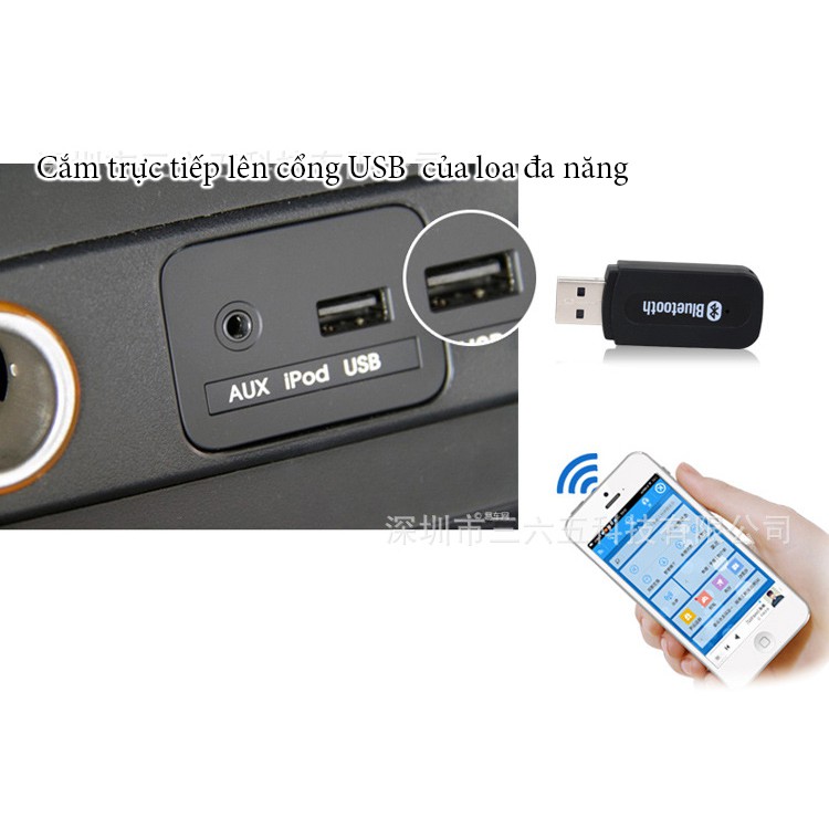 USB Bluetooth chính hãng BT Dongle - Biến loa thường thành loa bluetooth