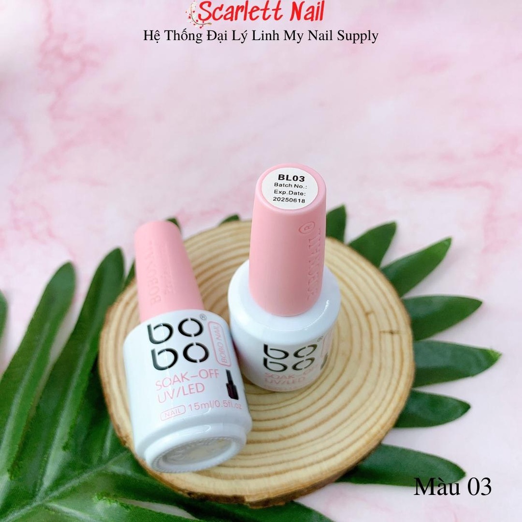Sơn Thạch BoBo - Sơn Gel Móng Tay Thời Thượng Nhiều Màu