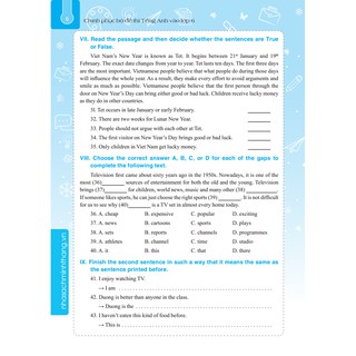 Chinh Phục Bộ Đề Thi Tiếng Anh Vào Lớp 6