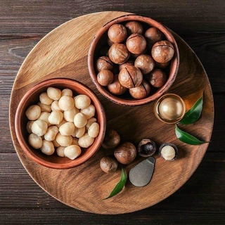 Hạt Macca Úc nứt vỏ cao cấp hũ 500g (kèm đồ tách vỏ)