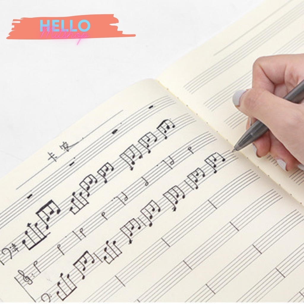 Sổ nhạc, Sổ tập viết nốt nhạc cao cấp chuẩn dòng