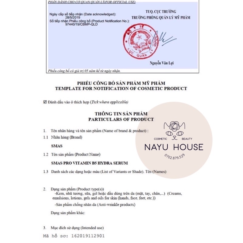 SERUM PHỤC HỒI CẤP ẨM SMAS PRO HYDRA B5 | BigBuy360 - bigbuy360.vn