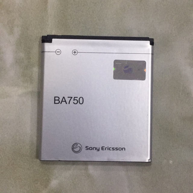 Pin sony BA 750 dùng cho Lt18i/LT15/X12