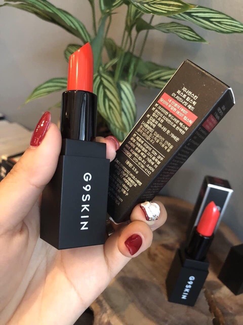 Son thỏi lì G9 skin first liptick hàn quốc