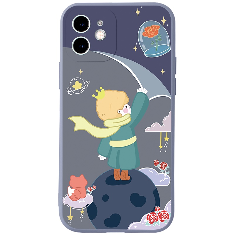 Ốp lưng JURSUE mềm hoạt hình cặp đôi dễ thương đẹp cho iPhone 13 12 11 Pro Max SE 2020 X XR XS 8 7 ip 6S 6 Plus Y1843