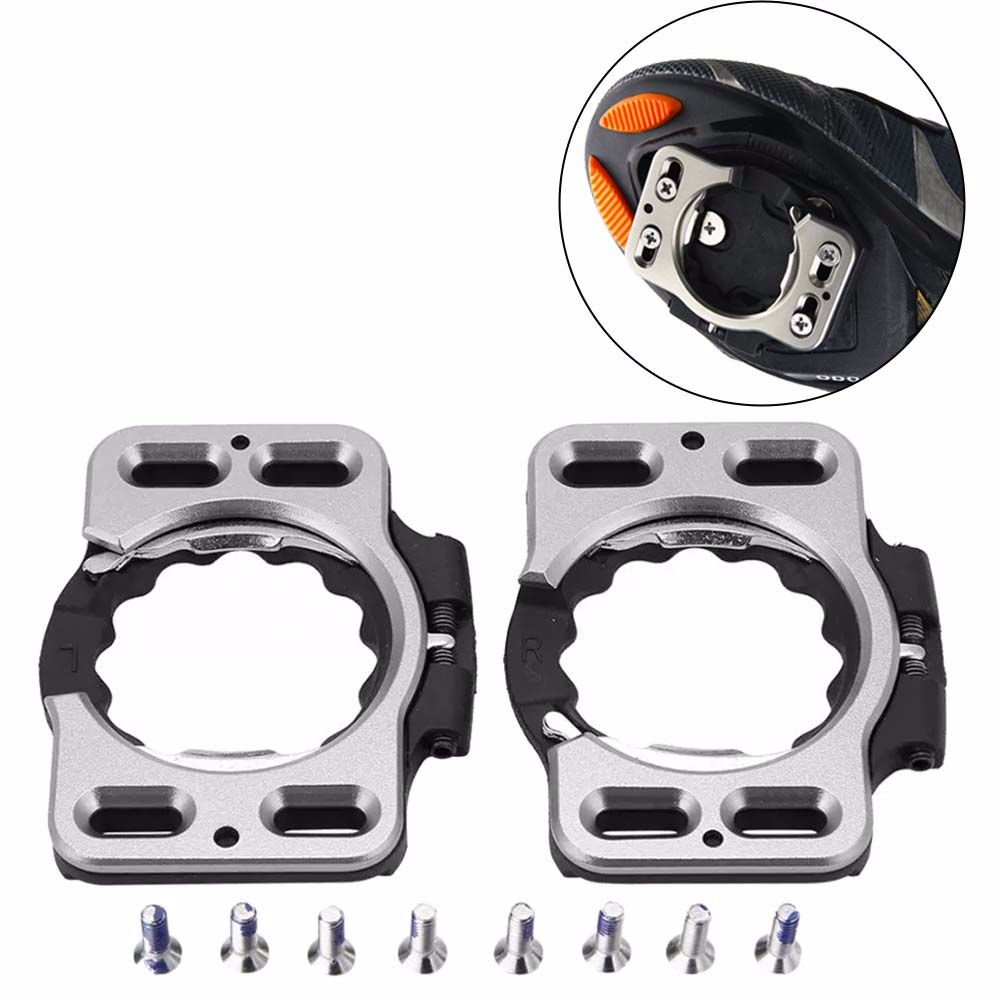 IVANES Riding Lock Pedal Road Bike Pedals Lock Bike Pedal Cycling Parts Safety Lock 1 Set Bike Shoes Cleats For Speedplay Zero Cleat Cover Bicycle Cleats Set/Multicolor