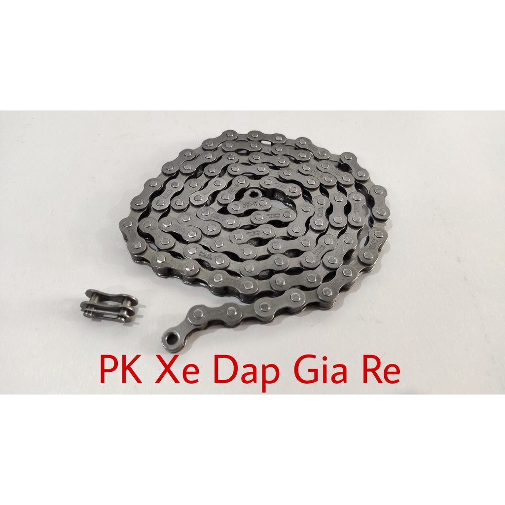 Xích sên xe đạp, Líp xe đạp 1 tầng, Combo Sên xích xe đạp và líp xe đạp 1 đĩa 1 líp - PK Xe Dap Gia Re