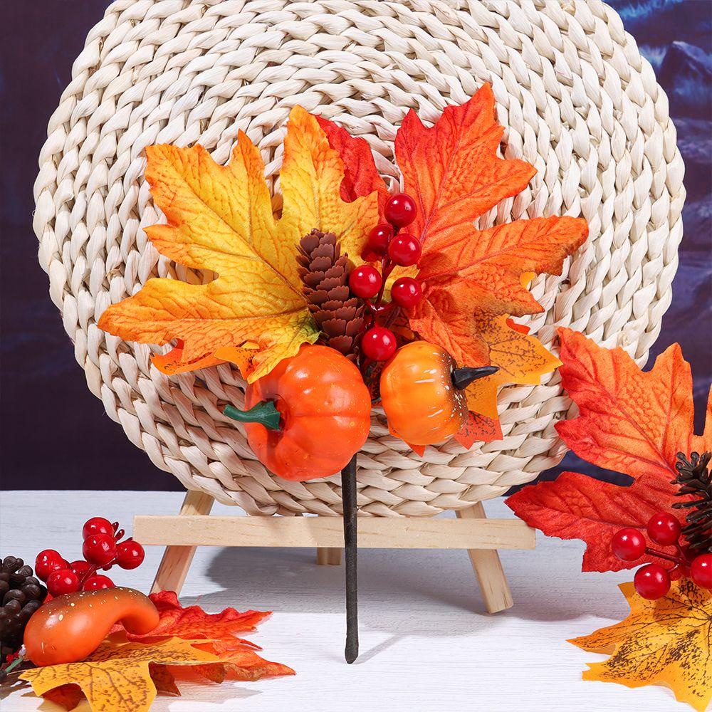 CONOPERY Vòng Hoa Nhân Tạo Nhiều Màu Treo Trang Trí Nhà Cửa Dịp Halloween