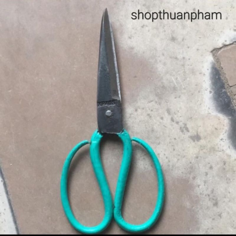 Kéo cắt đa năng màu xanh