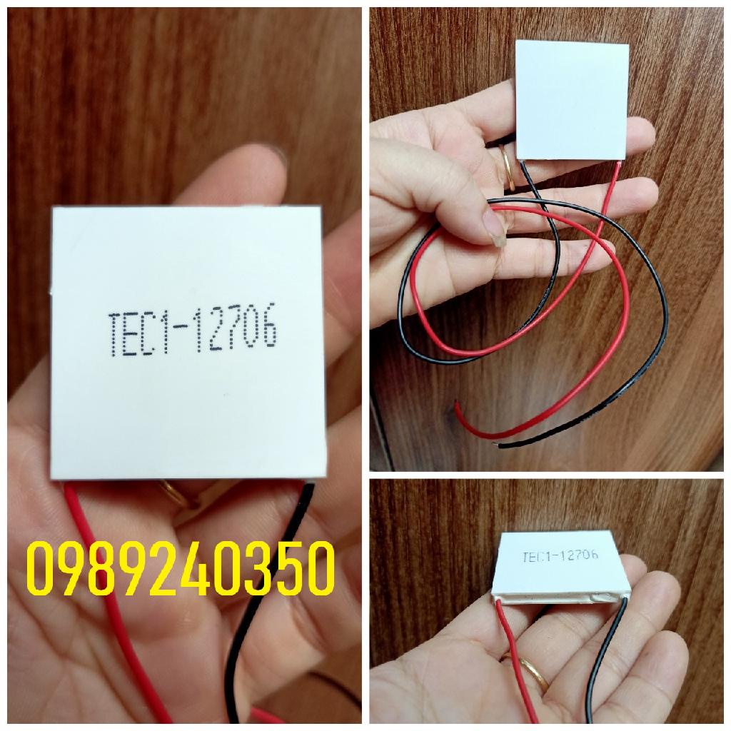 Sò lạnh cây nước nóng lạnh, cảm biến nhiệt TEC1-12706 40x40mm loại tốt