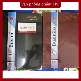 Sổ bìa da khổ a4 70gsm 400 trang