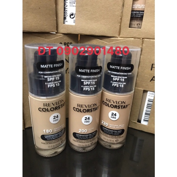 Kem nền lâu phai Revlon Colorstay 24h SPF 15 30ml